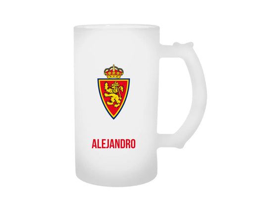 Jarra Cerveza Personalizada Segunda División Liga Hypermotion TAZAMAGICA
