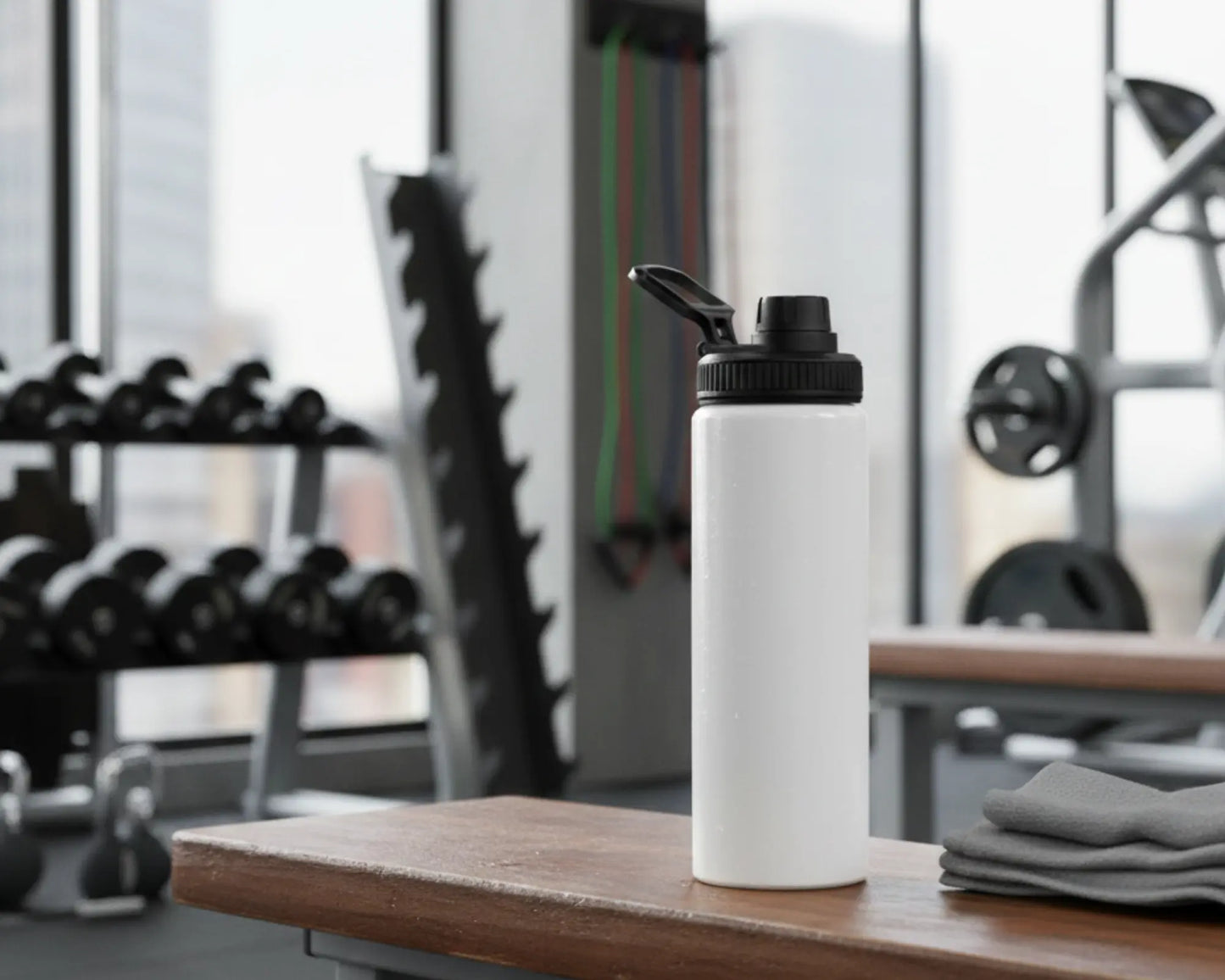 Bidón de Aluminio Personalizable con Dosificador y Asa - Deporte y Camping TAZAMAGICA