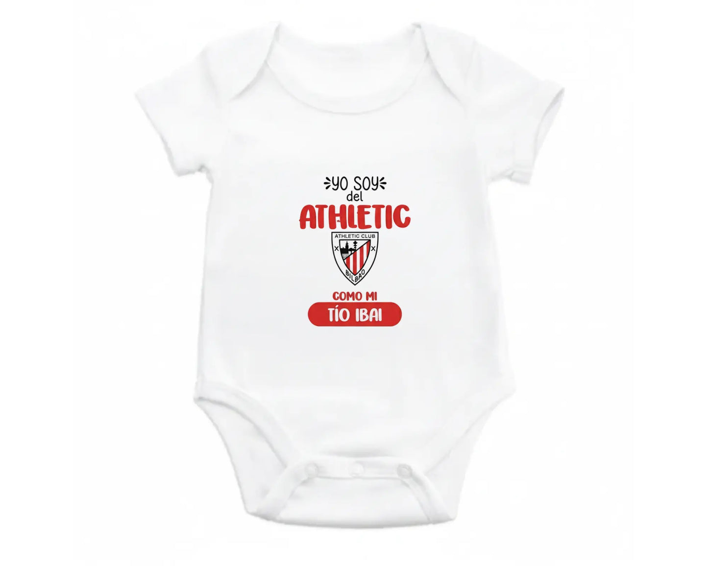 Body Bebé personalizado de Tu Equipo - Manga Corta TAZAMAGICA