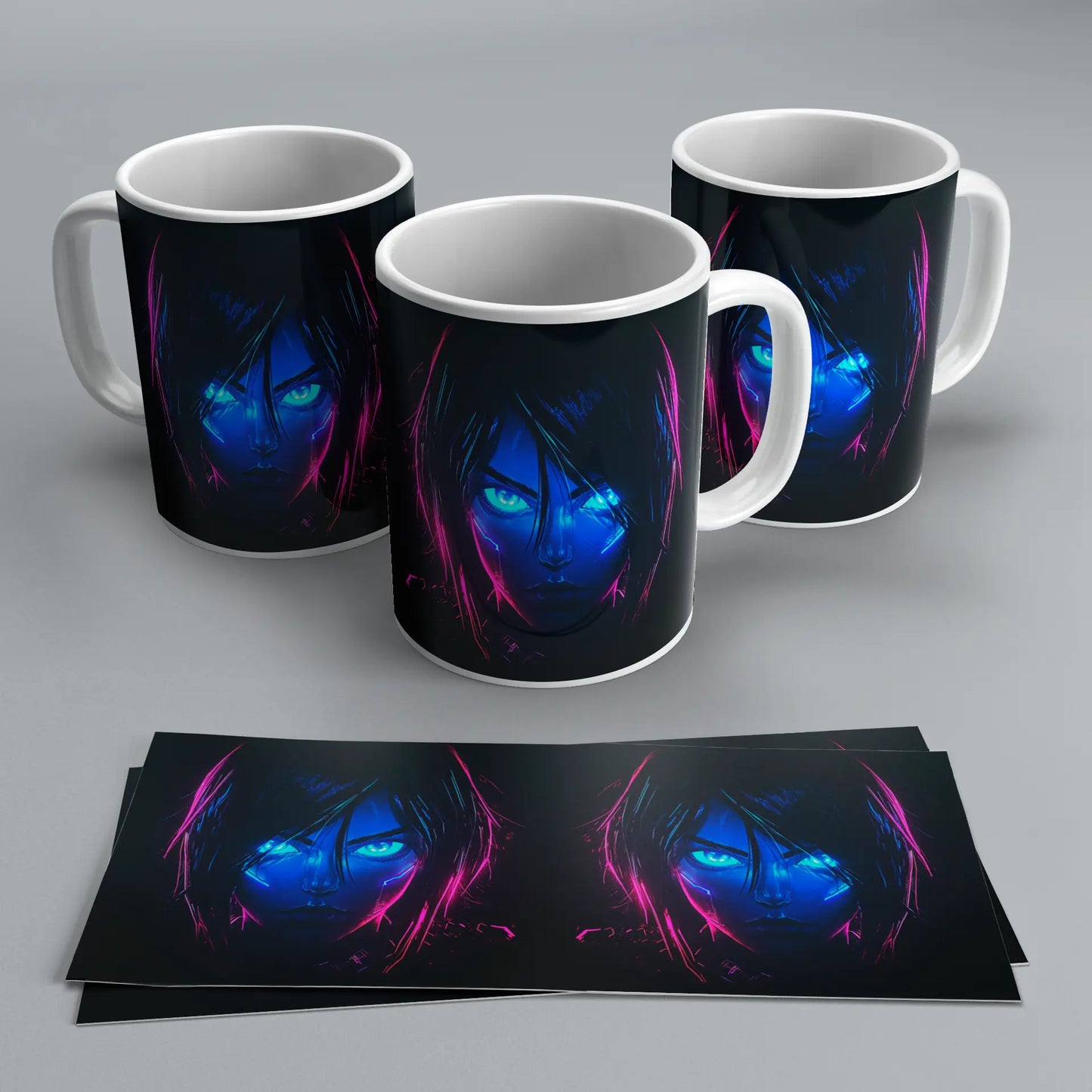 Tazas de Anime Neón de Naruto | Colección Exclusiva TAZAMAGICA