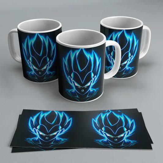 Tazas Dragon Ball Super Neón | Colección Exclusiva TAZAMAGICA