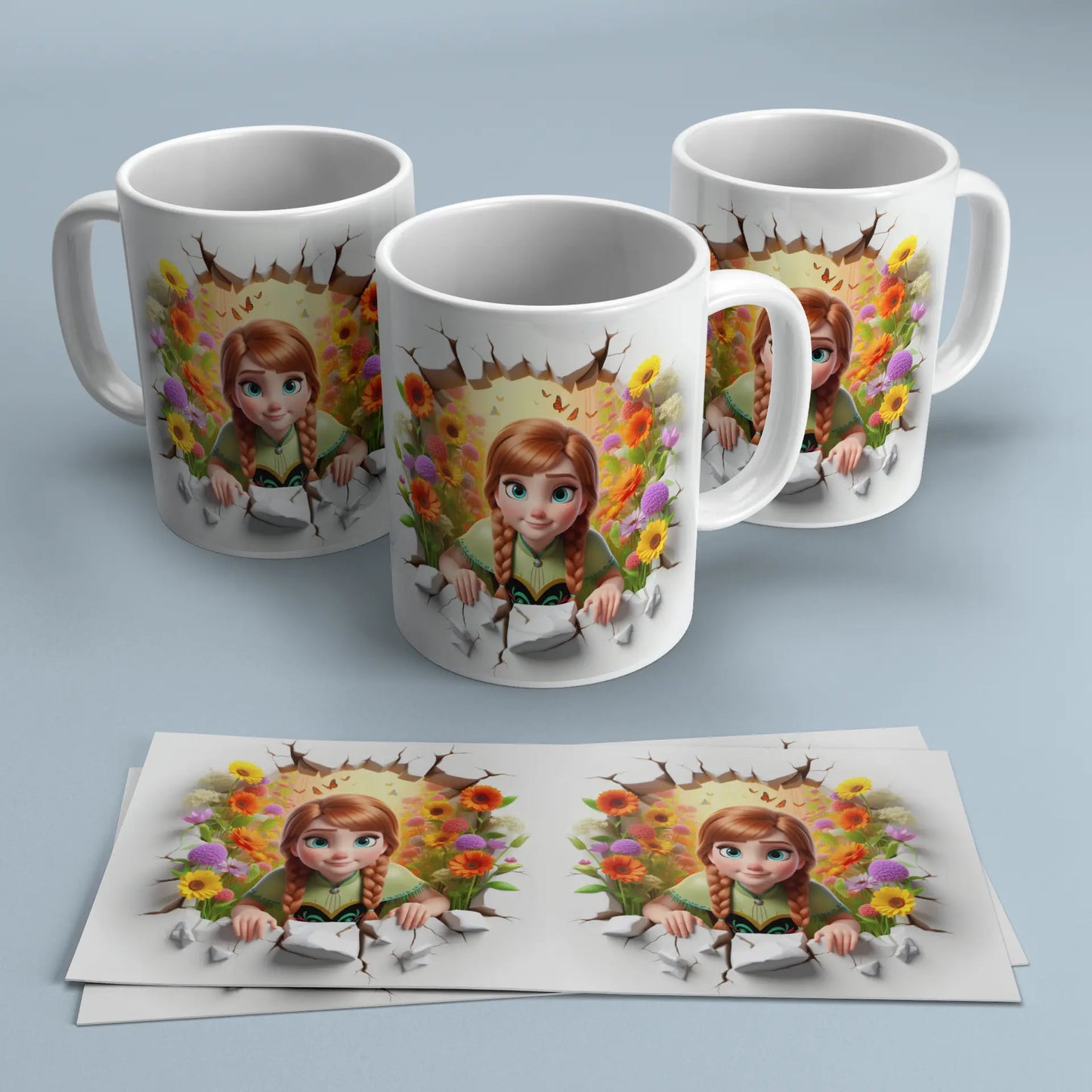 Taza Anna frozen TAZAMAGICA