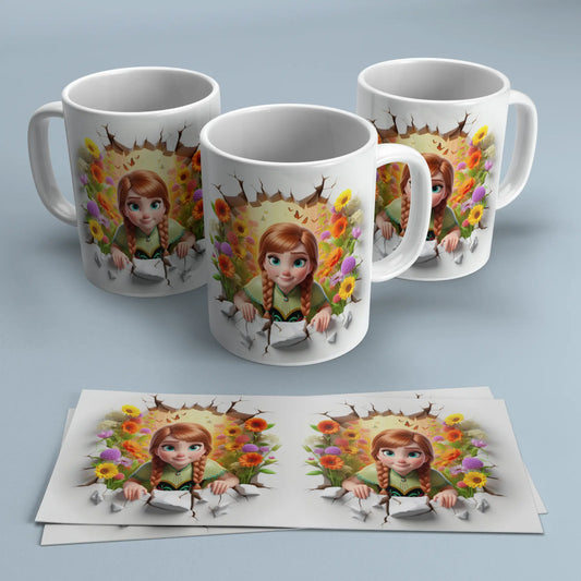 Taza Anna frozen TAZAMAGICA
