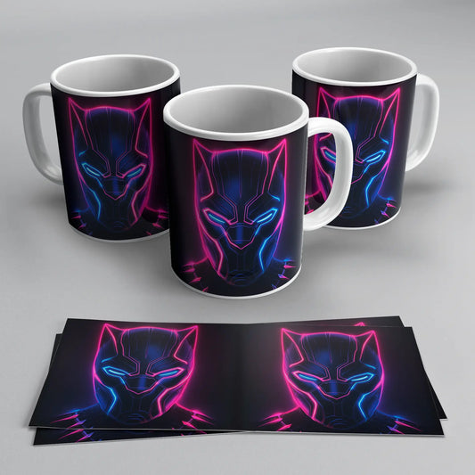 Taza Black Panter | Avengers Marvel | Wakanda Forever TAZAMAGICA