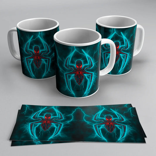 Taza Spiderman Neón TAZAMAGICA