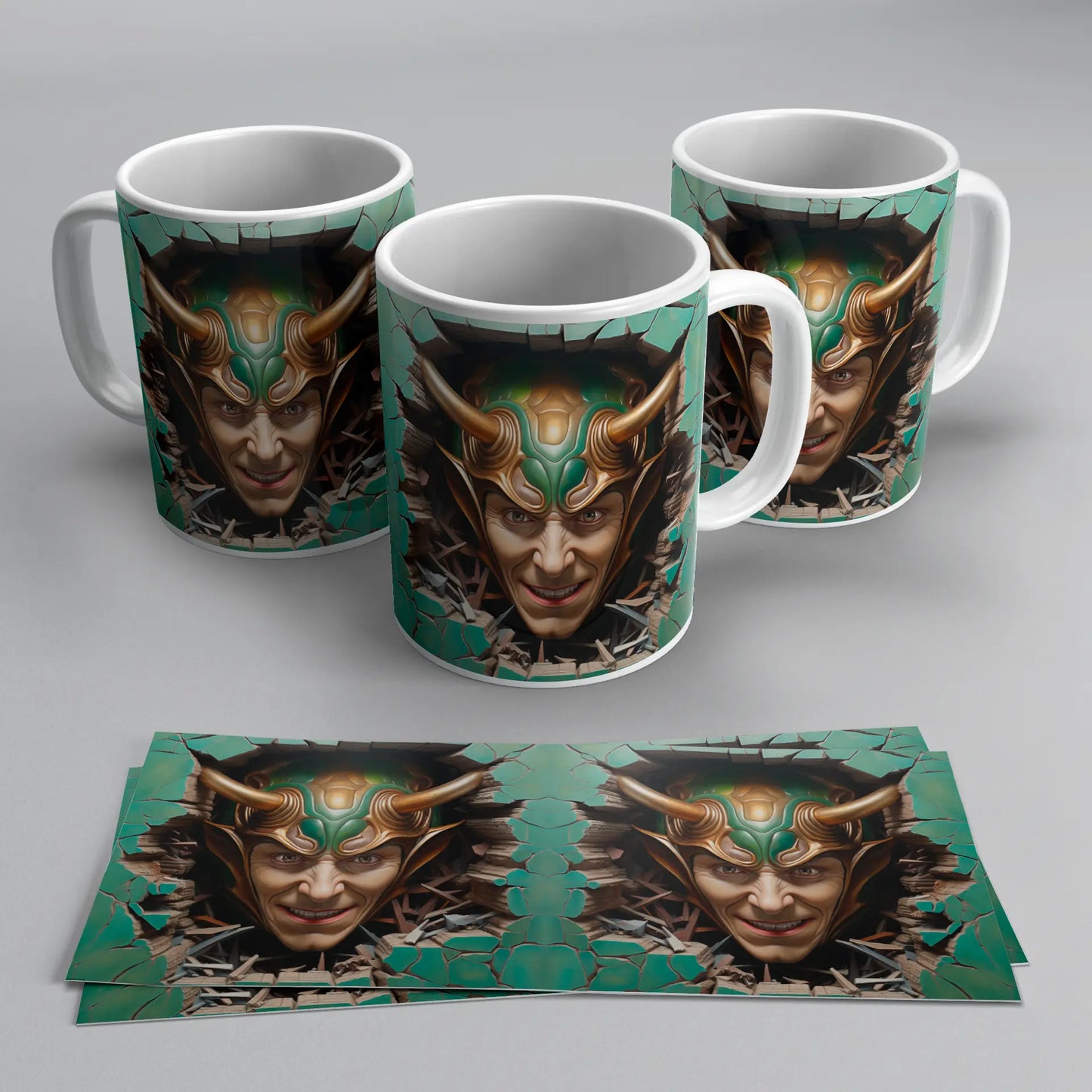 Tazas de Loki | Dios de las Mentiras Neón TAZAMAGICA