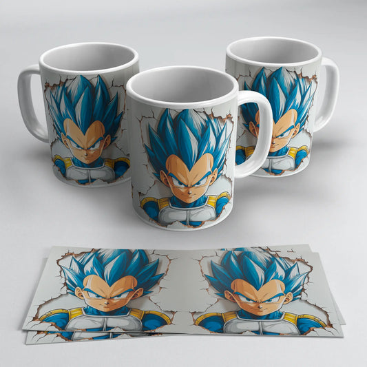 Tazas 3D de Dragon Ball Z | Goku y Vegeta TAZAMAGICA