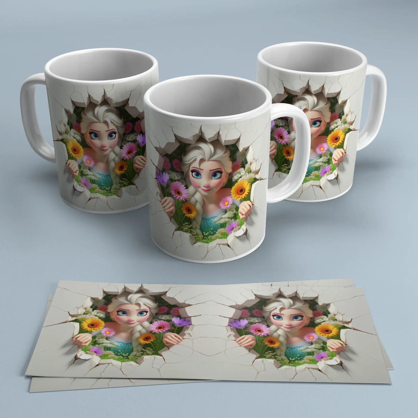 Taza Elsa de Frozen TAZAMAGICA