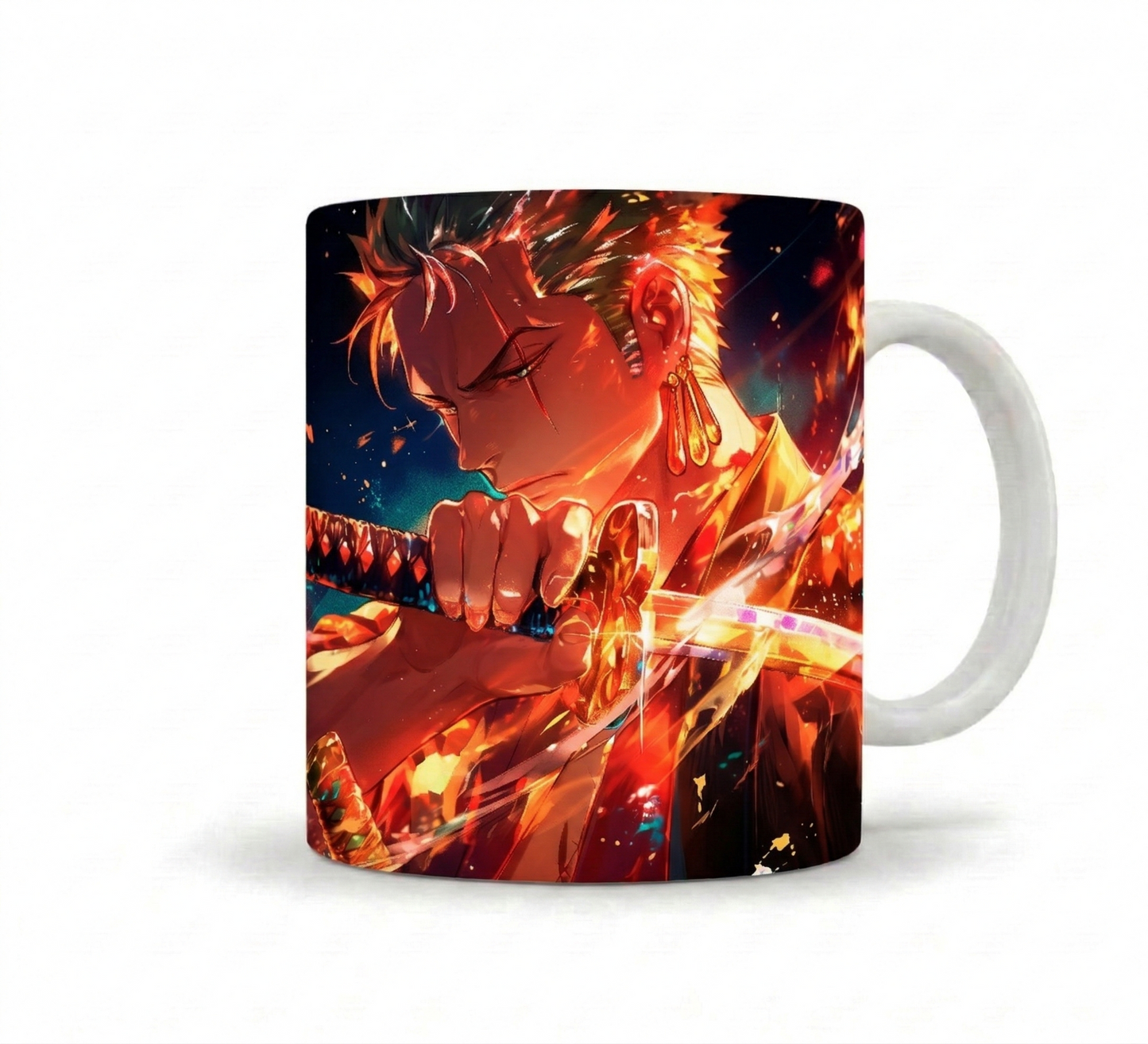 Taza Roronoa Zoro Épica One Piece