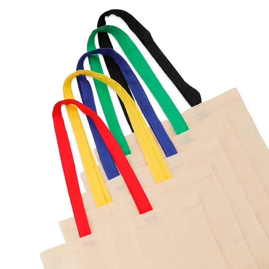 Bolsa Tote Algodón Asas Largas - Ecología y Versatilidad TAZAMAGICA