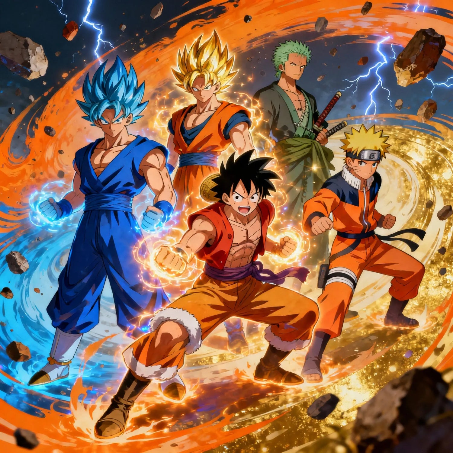 Tazas-Anime-Dragon-Ball-Z-Dragon-Ball-Super-Naruto-One-Piece-Luffy-Zoro TAZAMAGICA