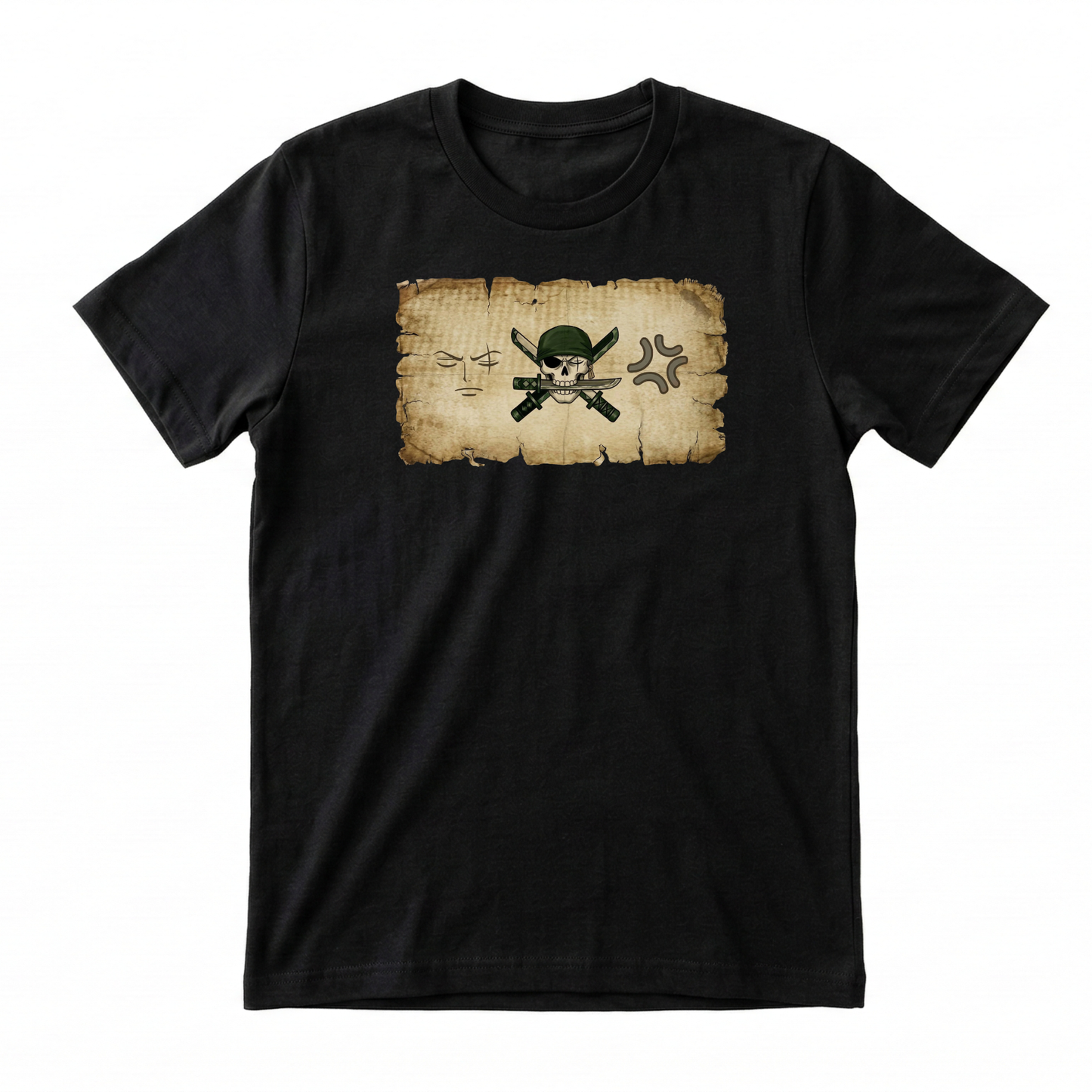 Camiseta Roronoa Zoro One Piece Realismo Premium