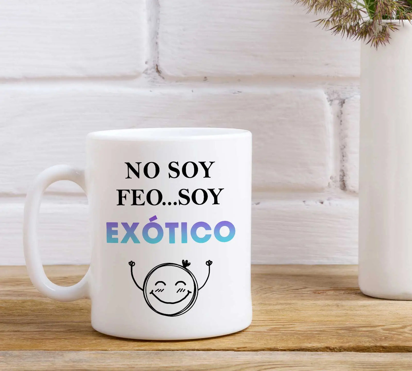 Taza de Cerámica - Diseño con Frase Graciosa y Original TAZAMAGICA