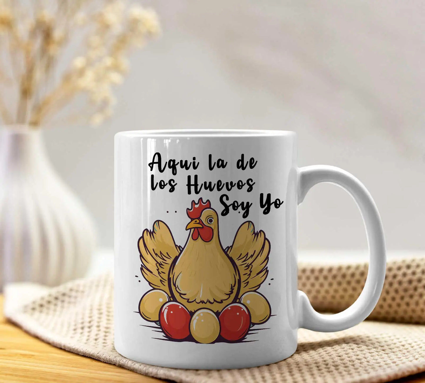Taza de Cerámica - Diseño con Frase Graciosa y Original TAZAMAGICA