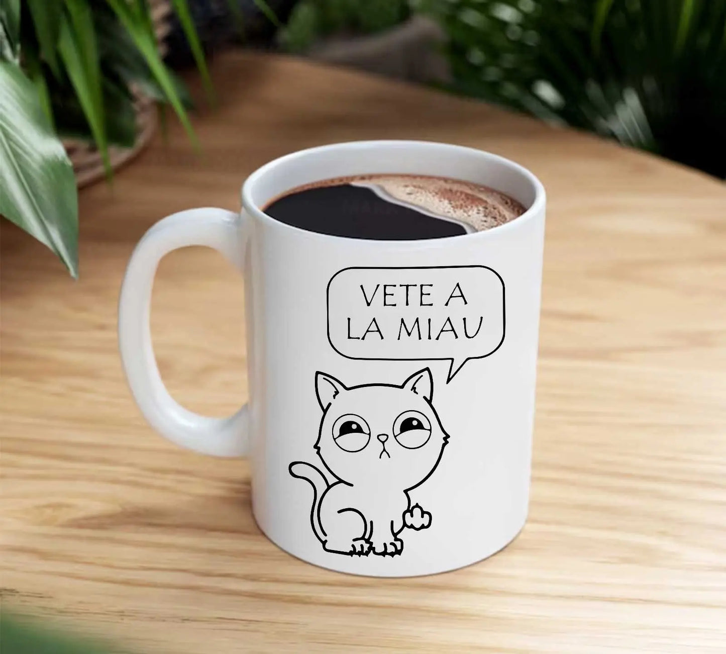 Taza de Cerámica - Diseño con Frase Graciosa y Original TAZAMAGICA
