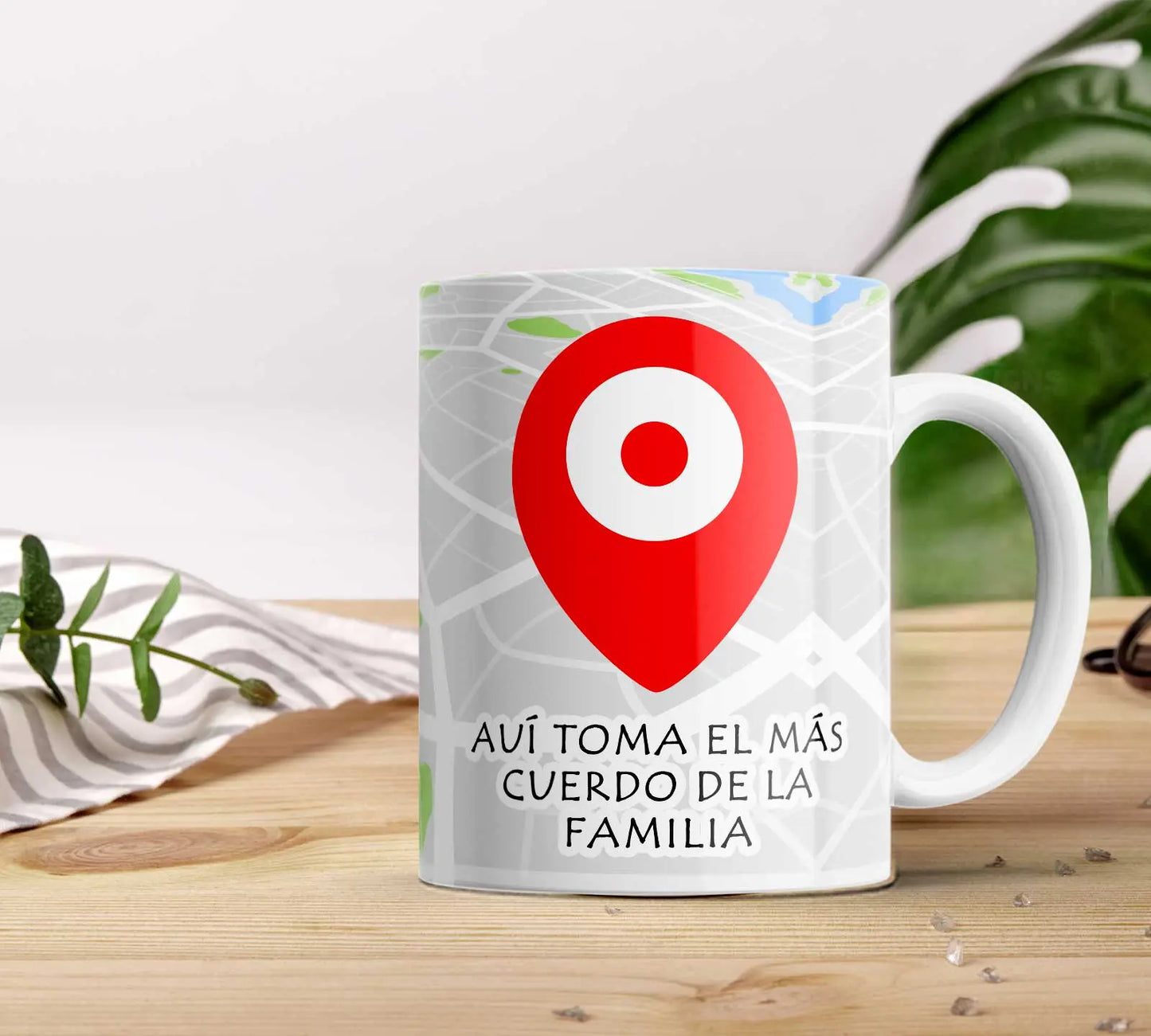 Taza de Cerámica - Diseño con Frase Graciosa y Original TAZAMAGICA