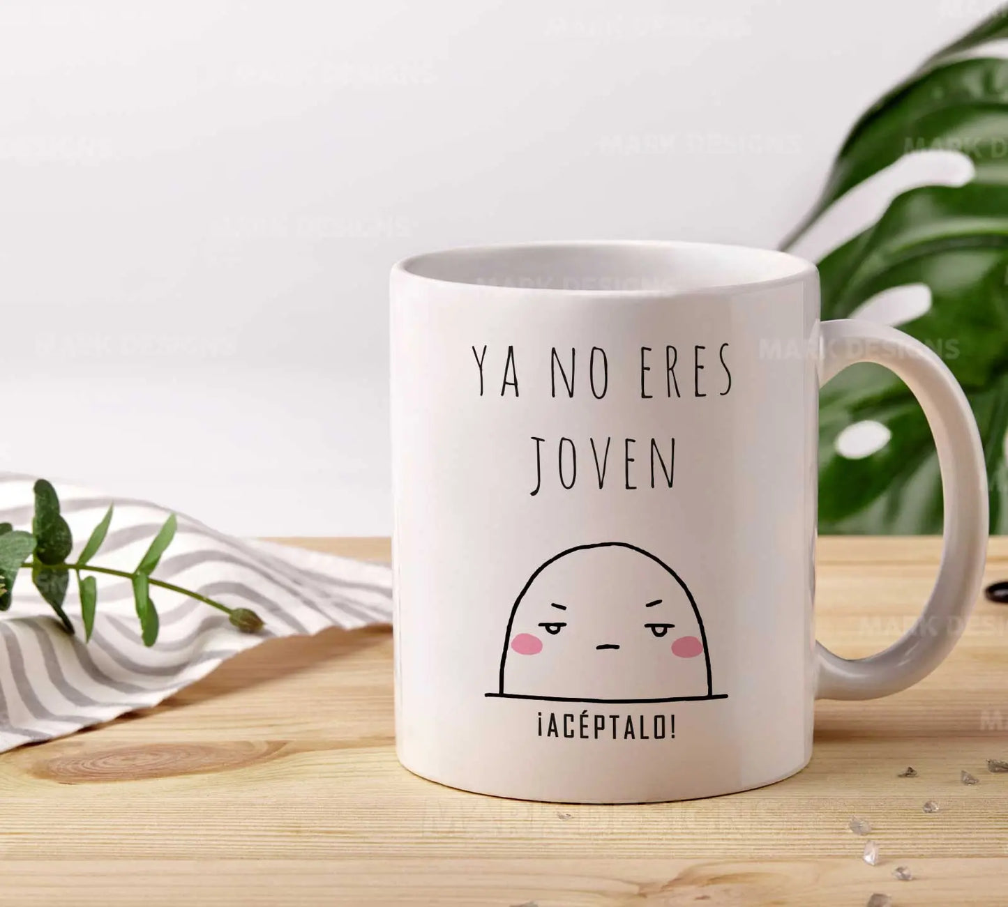 Taza de Cerámica - Diseño con Frase Graciosa y Original TAZAMAGICA