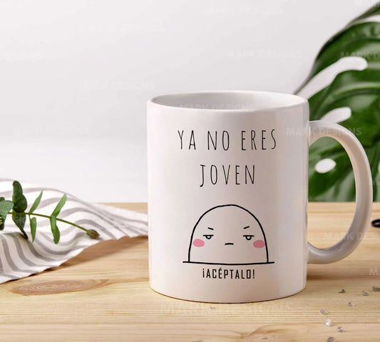Taza de Cerámica - Diseño con Frase Graciosa y Original TAZAMAGICA