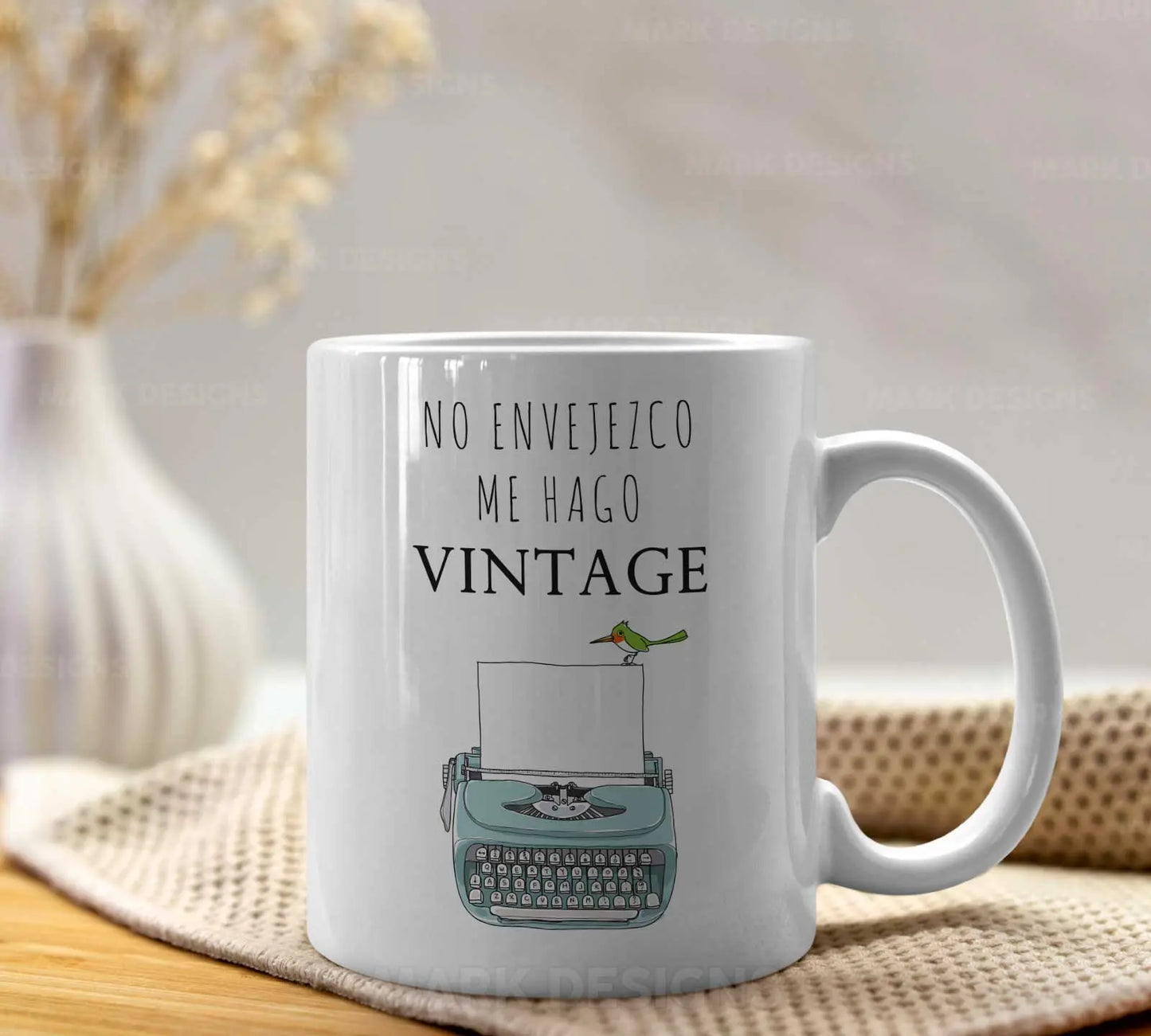 Taza de Cerámica - Diseño con Frase Graciosa y Original TAZAMAGICA