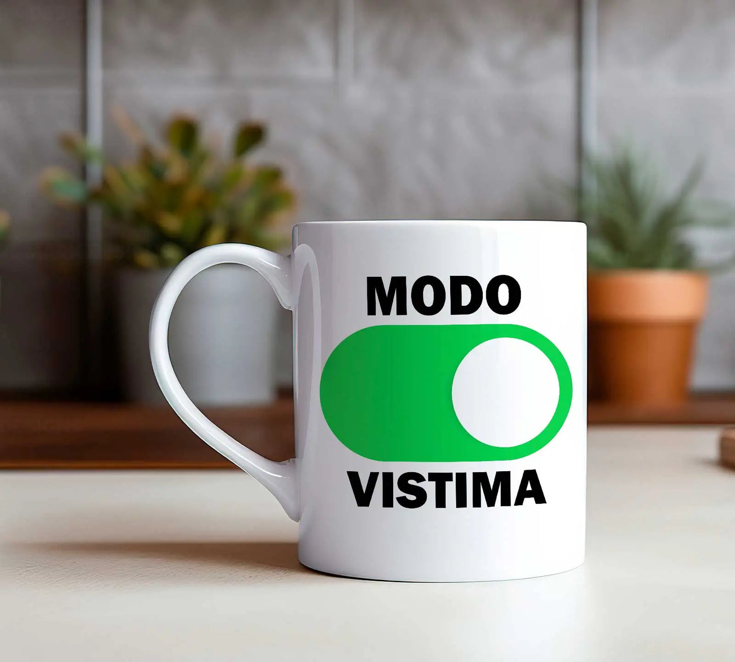 Taza de Cerámica - Diseño con Frase Graciosa y Original TAZAMAGICA