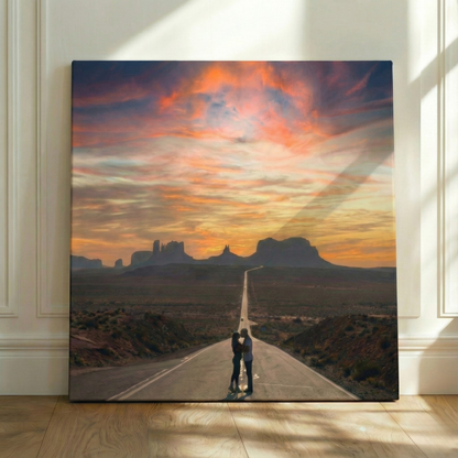 Cuadro Canva de Madera Personalizado - Impresión en Lienzo de Raso