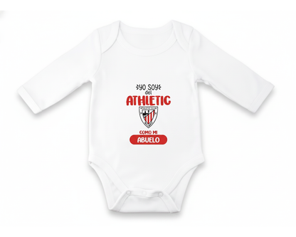 Body Bebé personalizado de Tu Equipo - Manga Larga