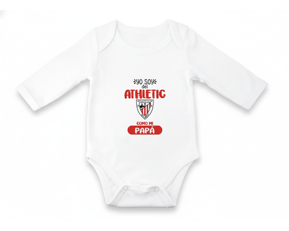 Body Bebé personalizado de Tu Equipo - Manga Larga