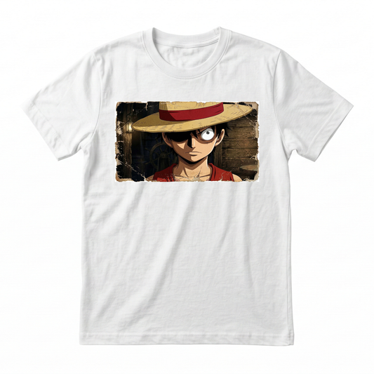Camiseta One Piece Luffy Rey de los Piratas | Algodón Premium