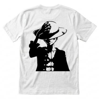 Camiseta Luffy One Piece - Diseño Silueta Minimalista | AnimeWear