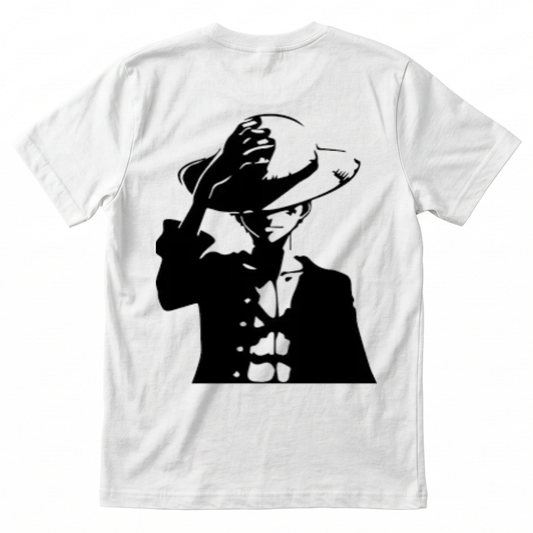 Camiseta Luffy One Piece - Diseño Silueta Minimalista | AnimeWear