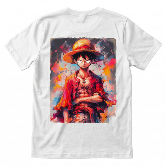 Camiseta Luffy One Piece - Diseño Minimalista "Joy Boy" | AnimeWear