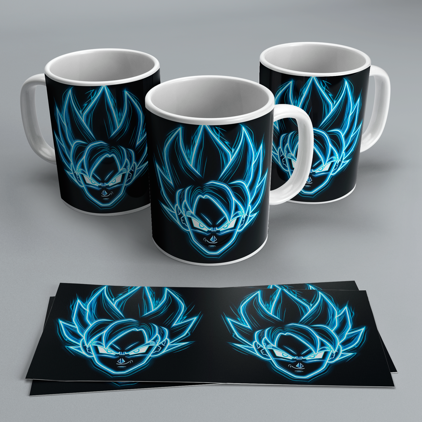 Tazas Dragon Ball Super Neón | Colección Exclusiva