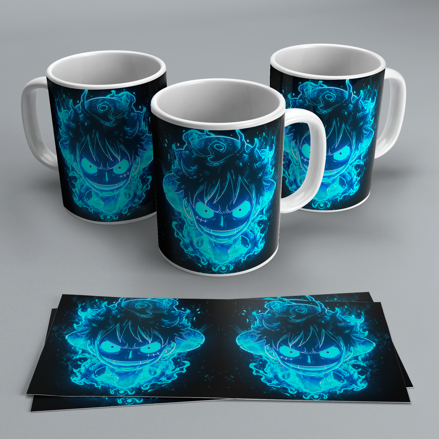 Tazas de One Piece Neón