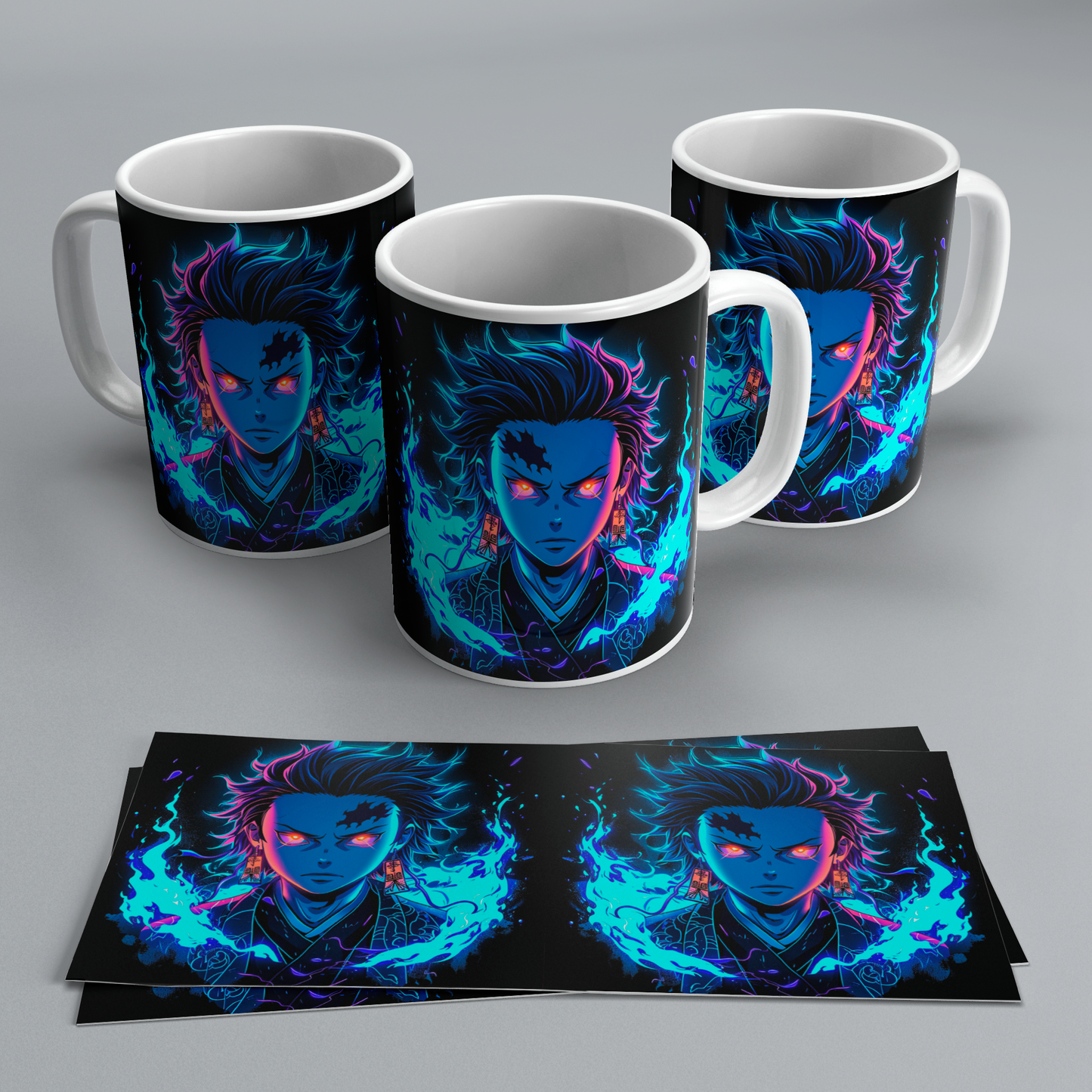Tazas de Anime Neón de Naruto | Colección Exclusiva