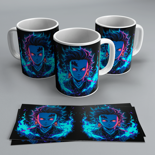 Tazas de Anime Neón de Naruto | Colección Exclusiva