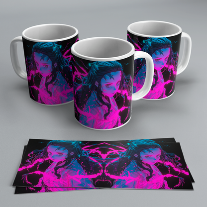 Tazas de Anime Neón de Naruto | Colección Exclusiva