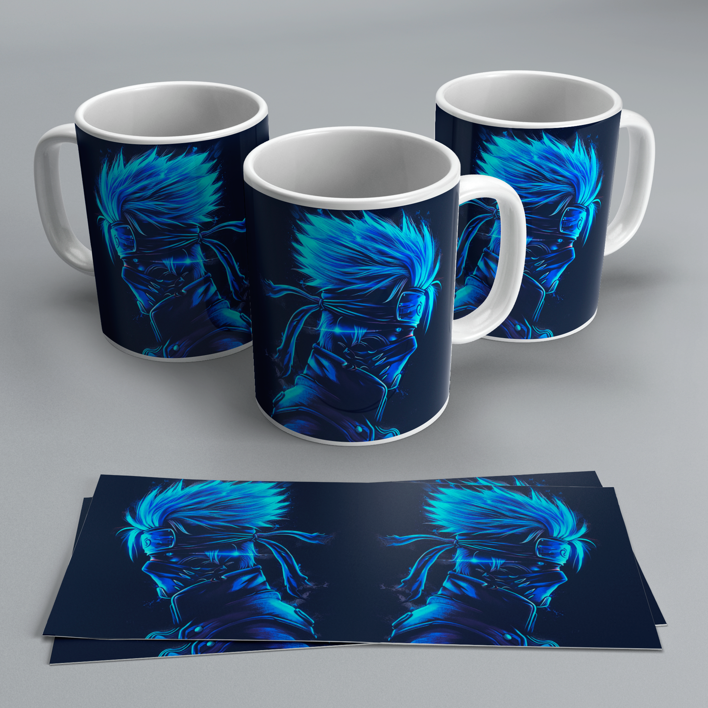 Tazas de Anime Neón de Naruto | Colección Exclusiva