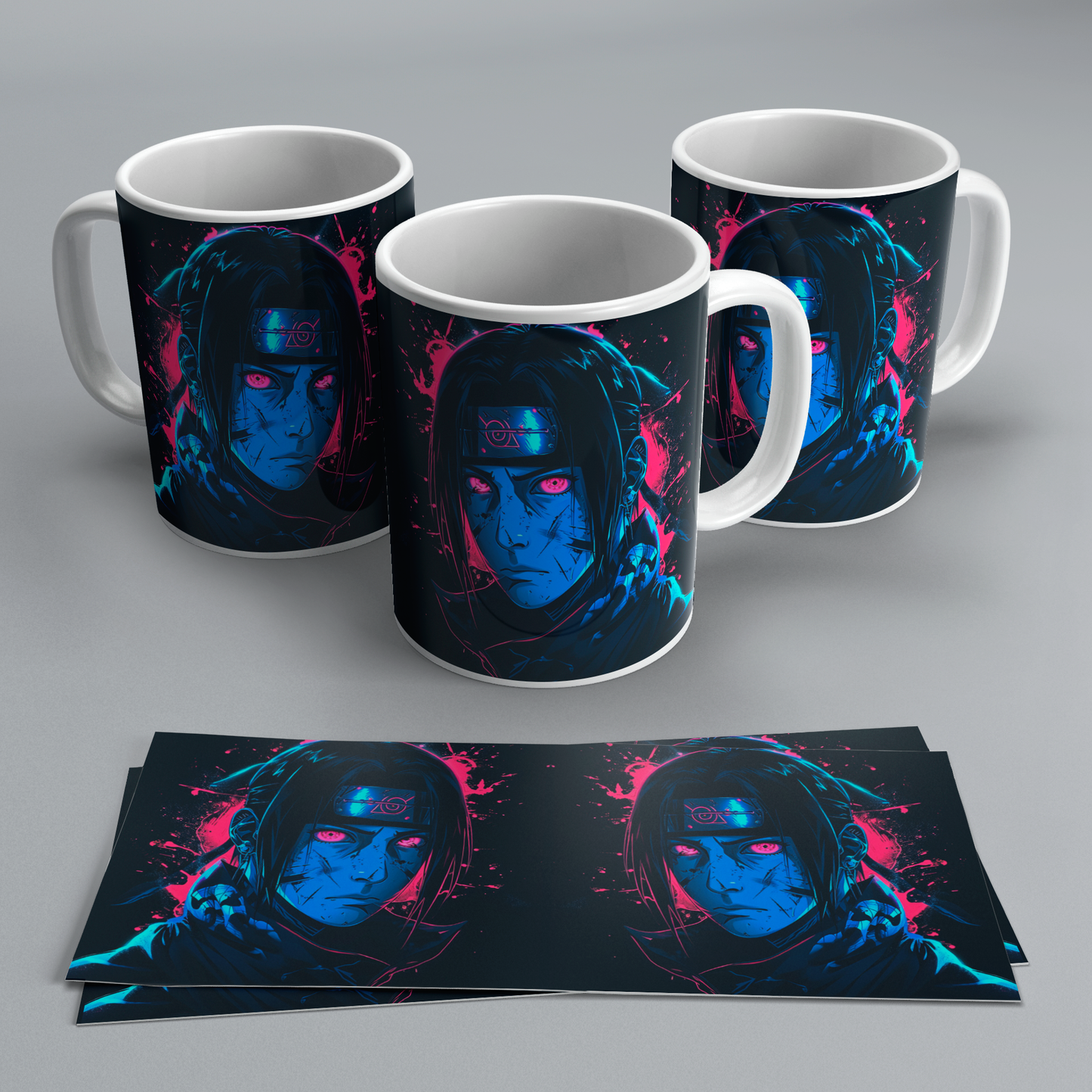 Tazas de Anime Neón de Naruto | Colección Exclusiva
