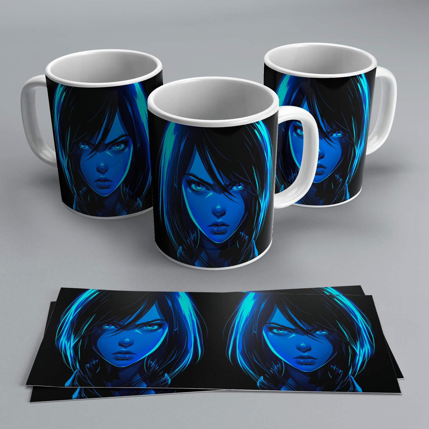 Tazas de Anime Neón de Naruto | Colección Exclusiva