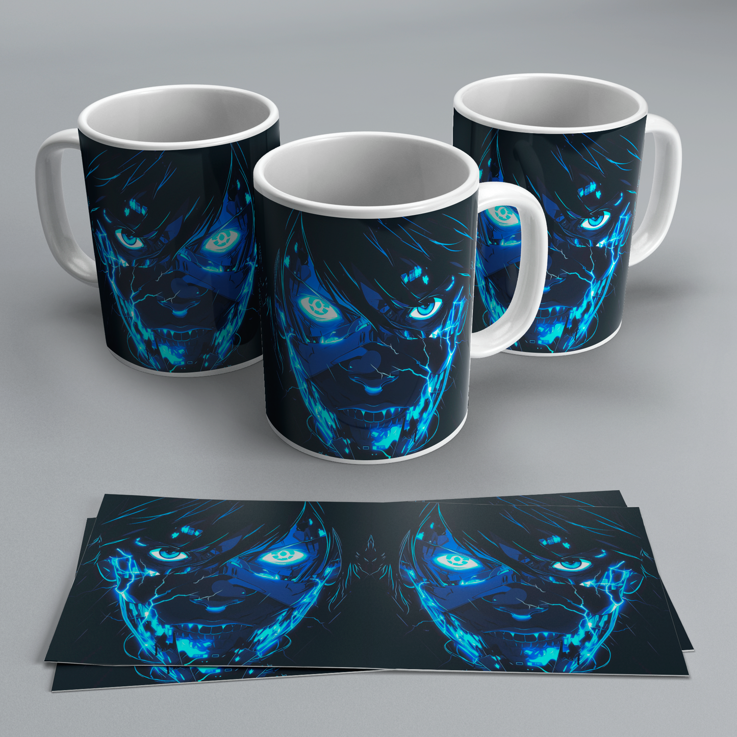 Tazas de Anime Neón de Naruto | Colección Exclusiva