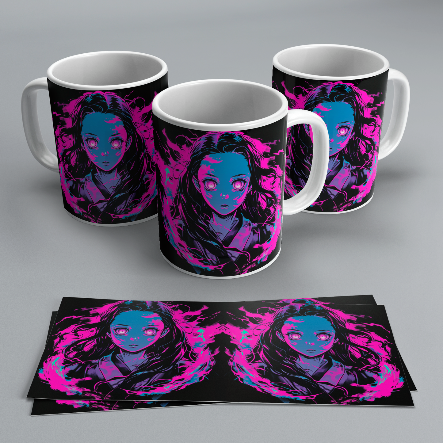 Tazas de Anime Neón de Naruto | Colección Exclusiva