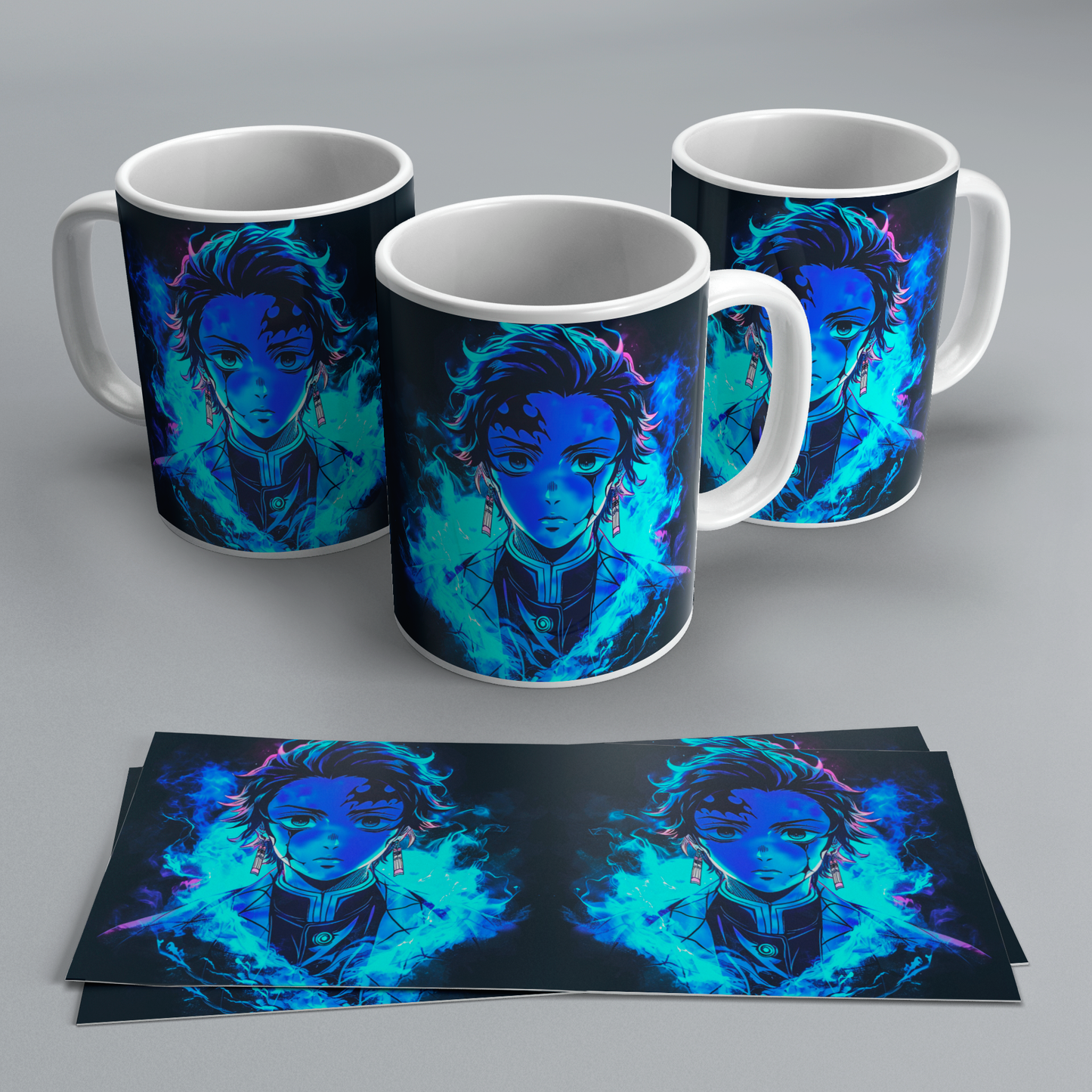 Tazas de Anime Neón de Naruto | Colección Exclusiva