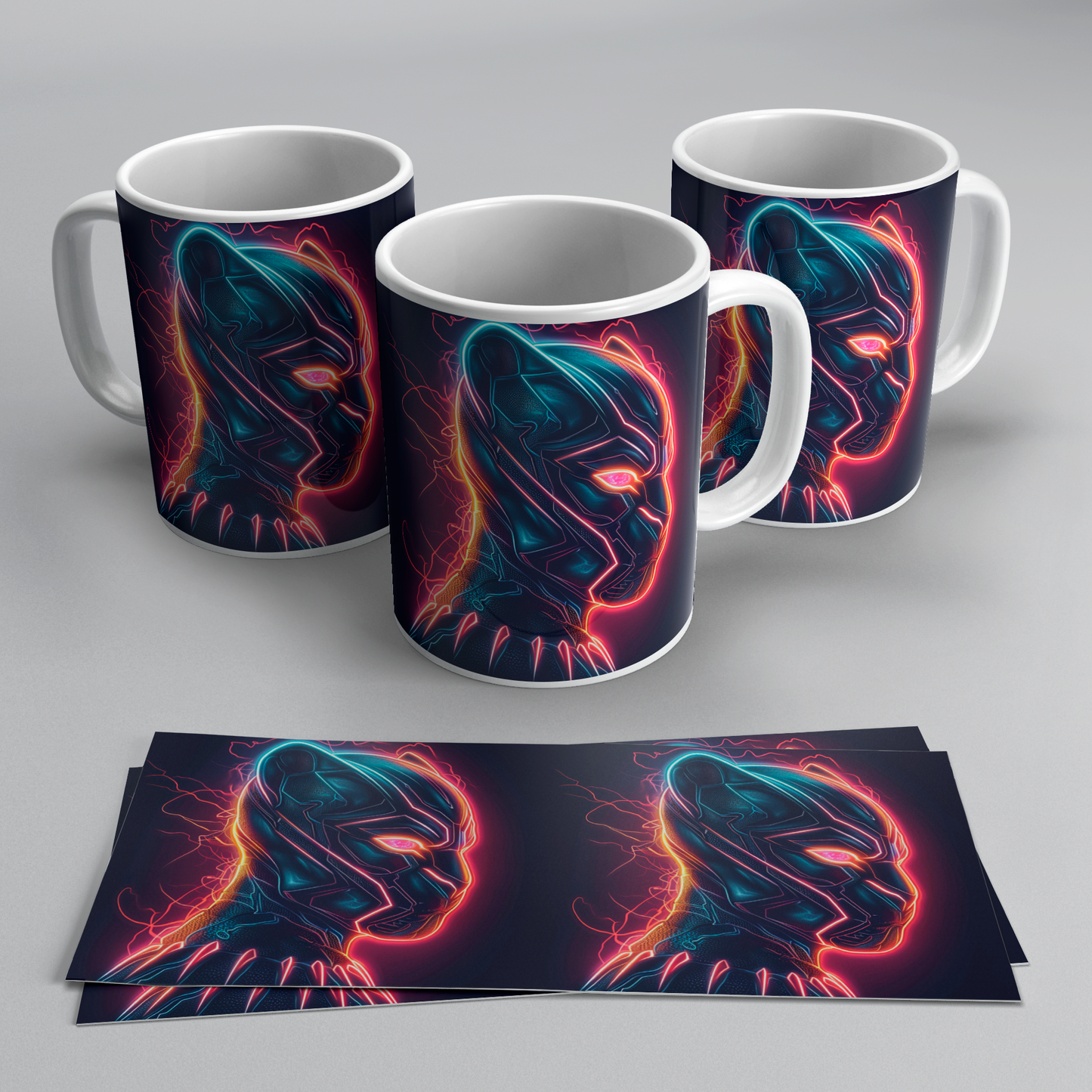 Taza Black Panter  | Avengers Marvel | Wakanda Forever