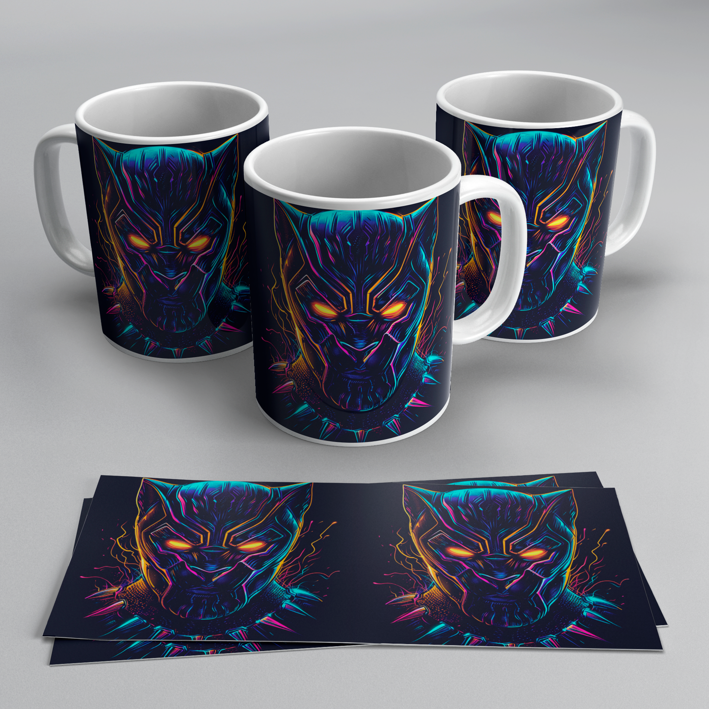 Taza Black Panter  | Avengers Marvel | Wakanda Forever