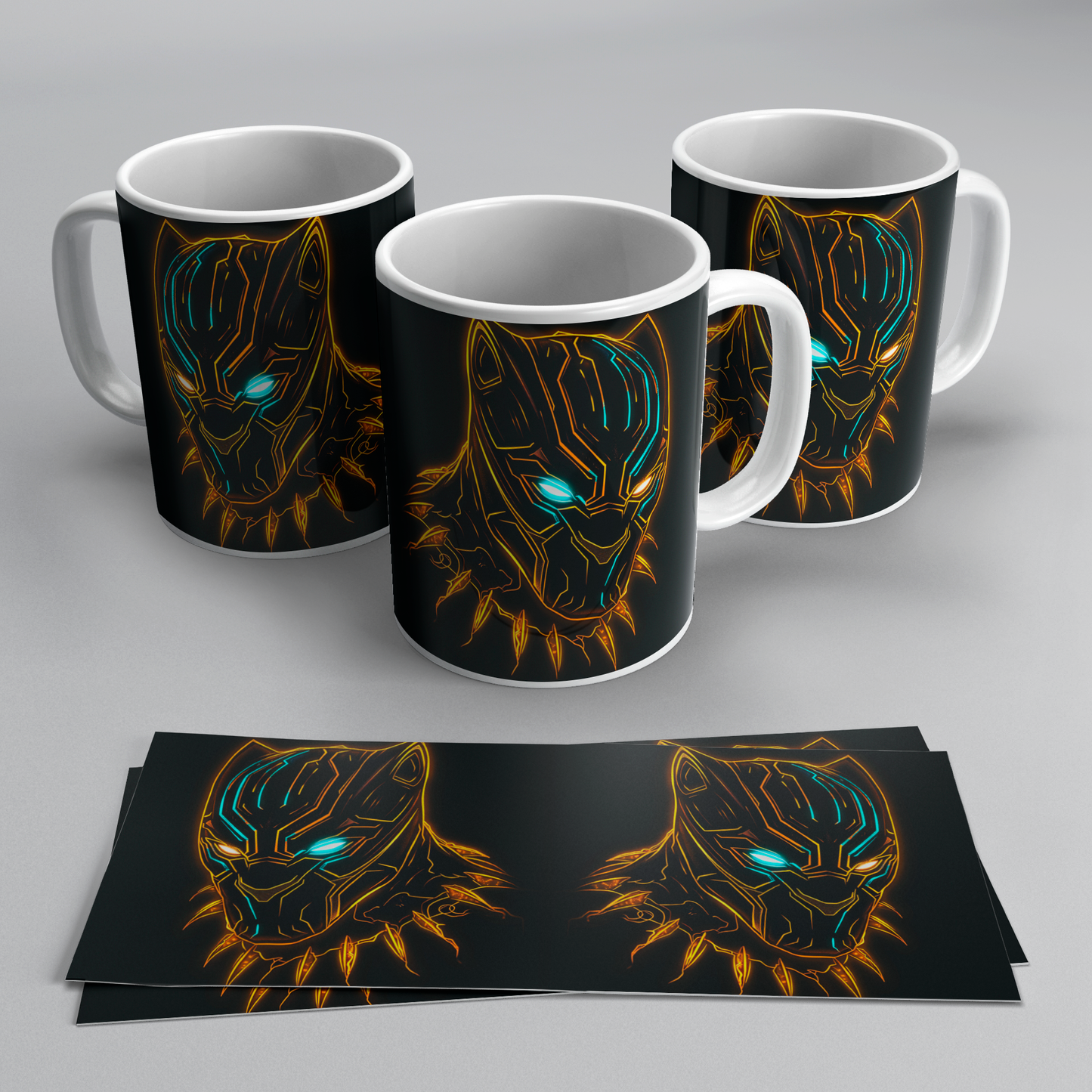 Taza Black Panter  | Avengers Marvel | Wakanda Forever