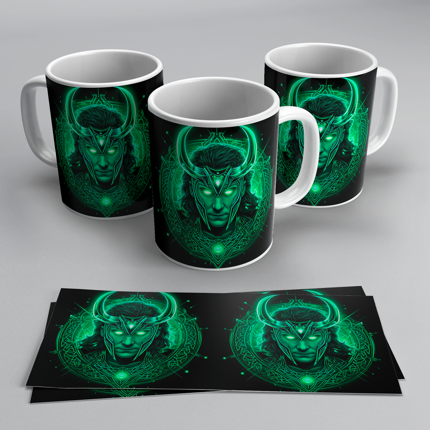 Tazas de Loki | Dios de las Mentiras Neón