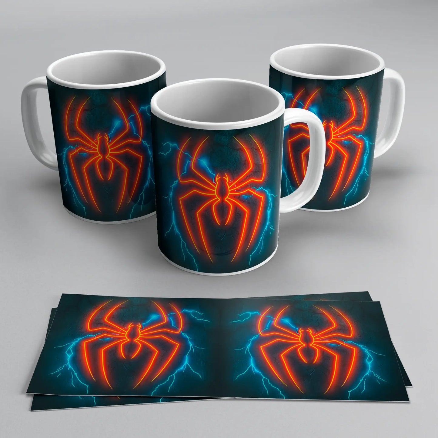 Taza Spiderman Neón TAZAMAGICA