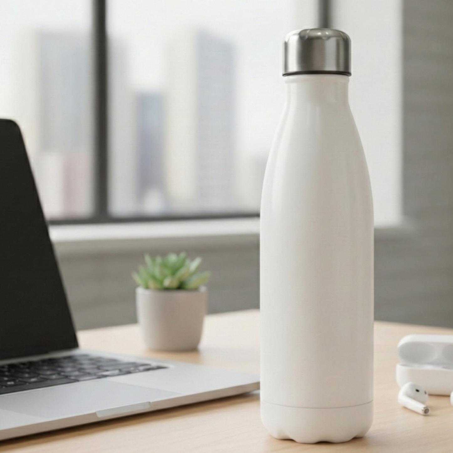 Botella Termo Acero Inoxidable - Estilo Fitness y Oficina