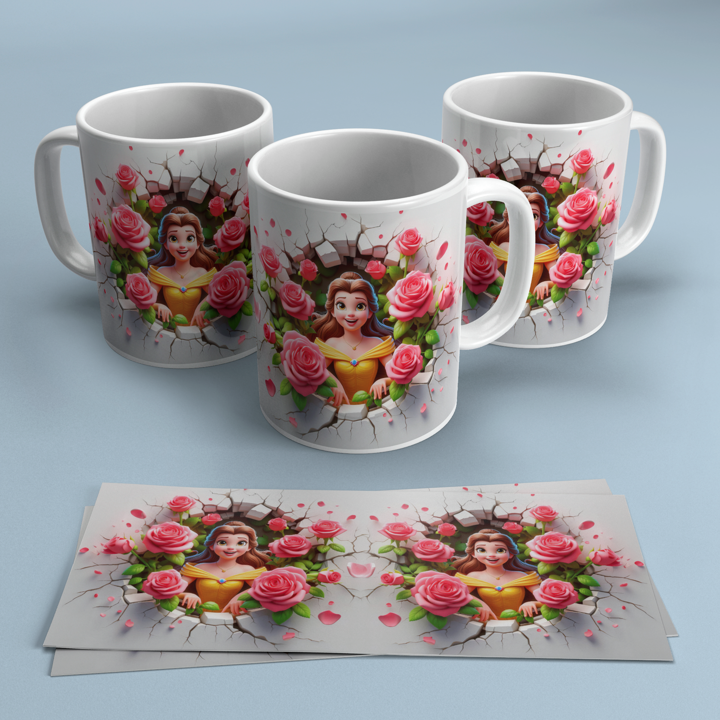 Taza De Bella - La Bella y la Bestia