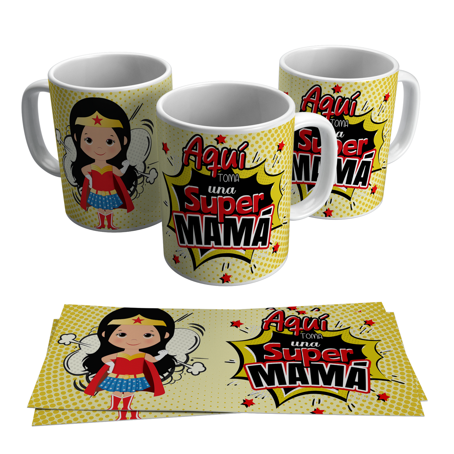 Super Mamá Wonder Woman